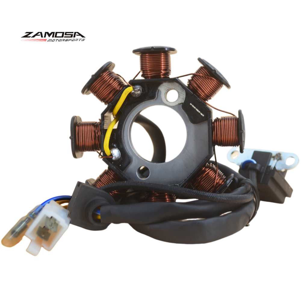 WH100 SCR 100 تيار مستمر 8 الق - مراجعة Engine Parts Motorcycle وسعره