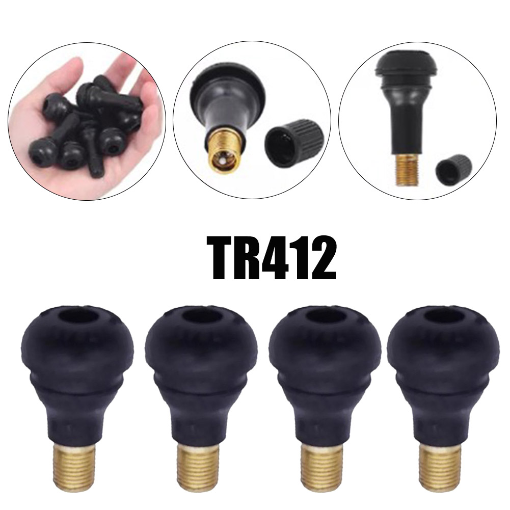 4 قطعة TR412 العالمي المفاجئة  - مراجعة Motorcycle Valve Cover وسعره