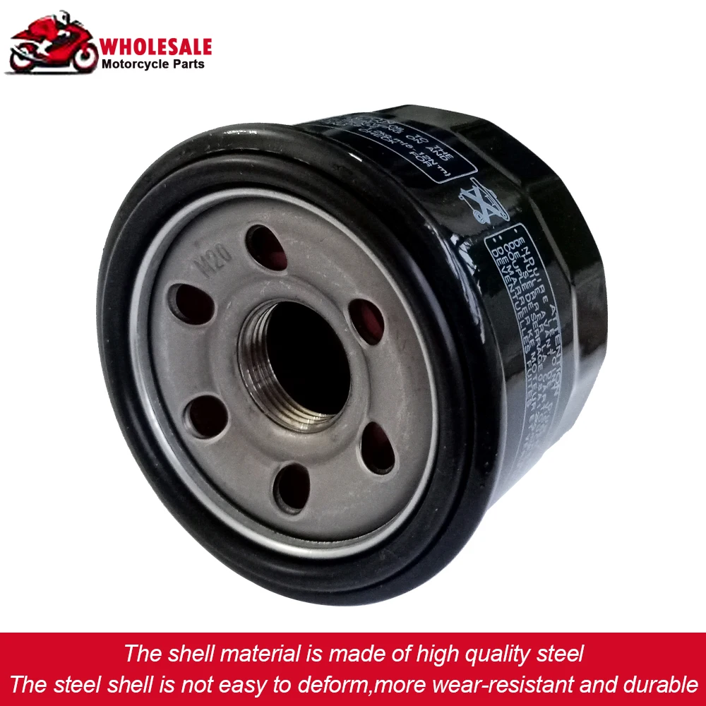 1/2/4 قطعة دراجة نارية توصيل ا - مراجعة Motorcycle Oil Filter وسعره